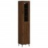 Aparador alto madera contrachapada roble marrón 34,5x34x180