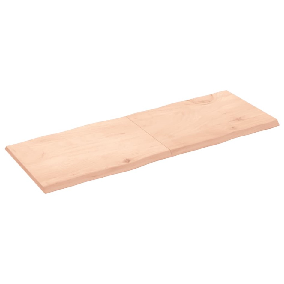 Tablero de mesa madera maciza borde natural 160x60x(2-4)