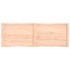 Tablero de mesa madera maciza borde natural 180x60x(2-4)