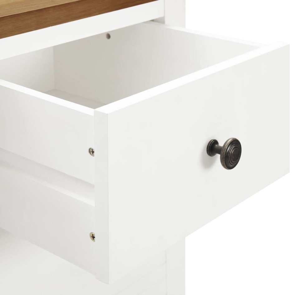 Armario de madera maciza de roble 76x52x105