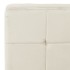 Silla de relajación de terciopelo crema blanca 65x79x87