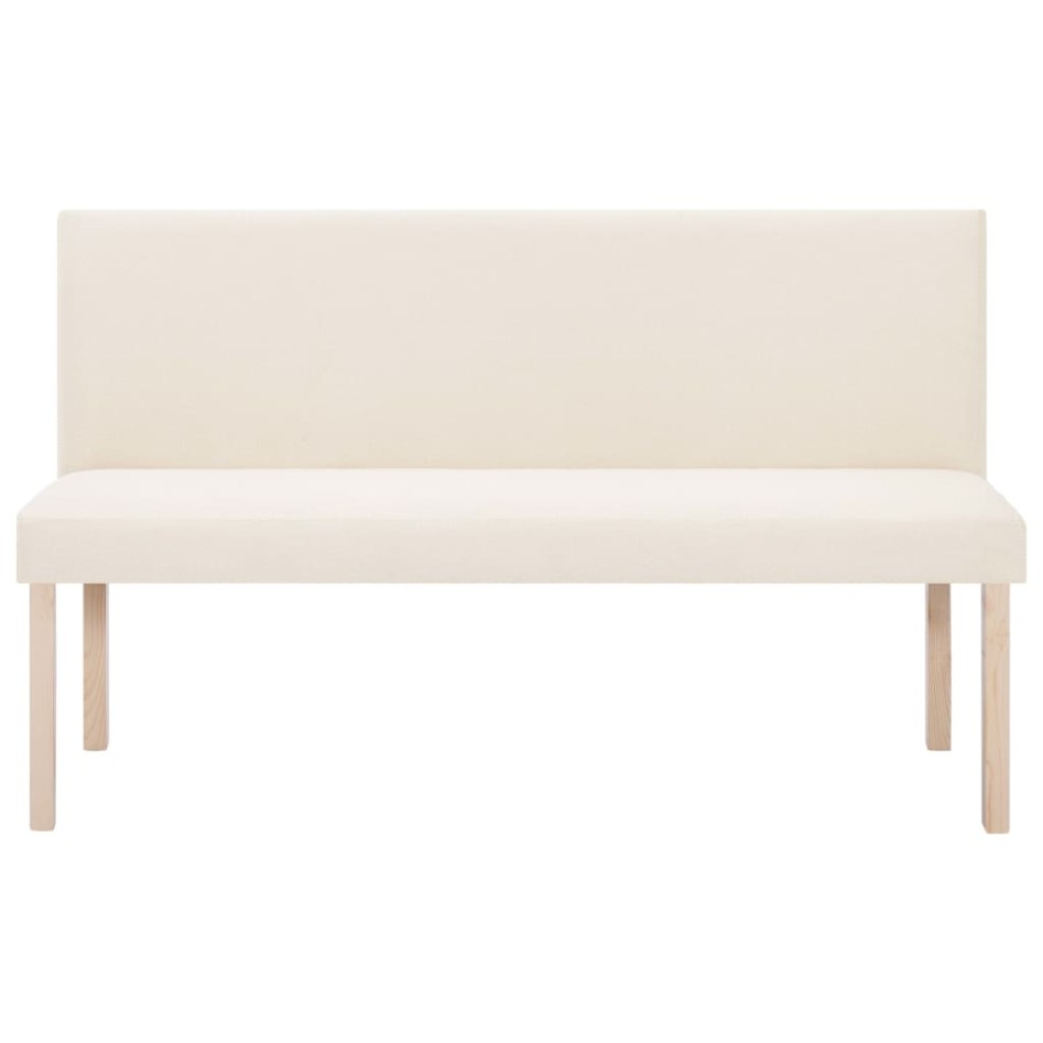 Banco de poliéster 139,5 cm color
