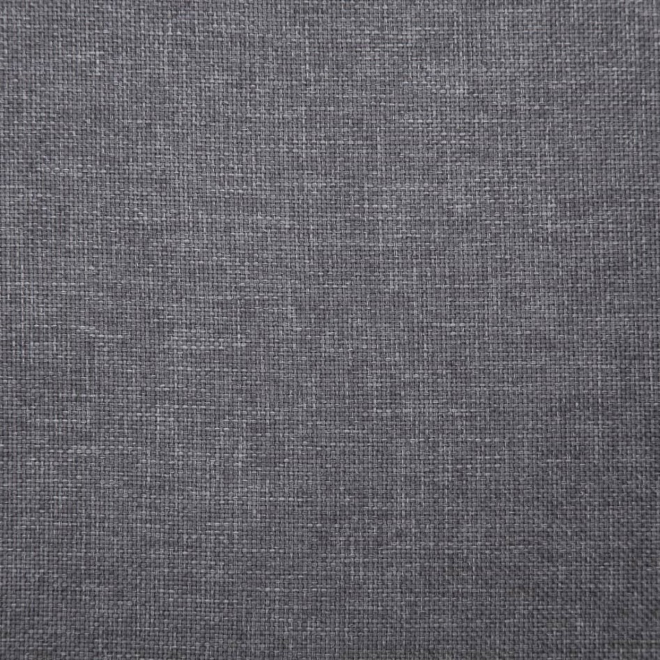 Banco de poliéster 139,5 cm gris