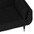 Sofá cama de 2 plazas con dos almohadas terciopelo
