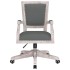 Silla de oficina giratoria tela gris