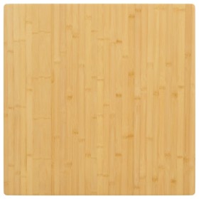 Tablero de mesa de bambú 80x80x4