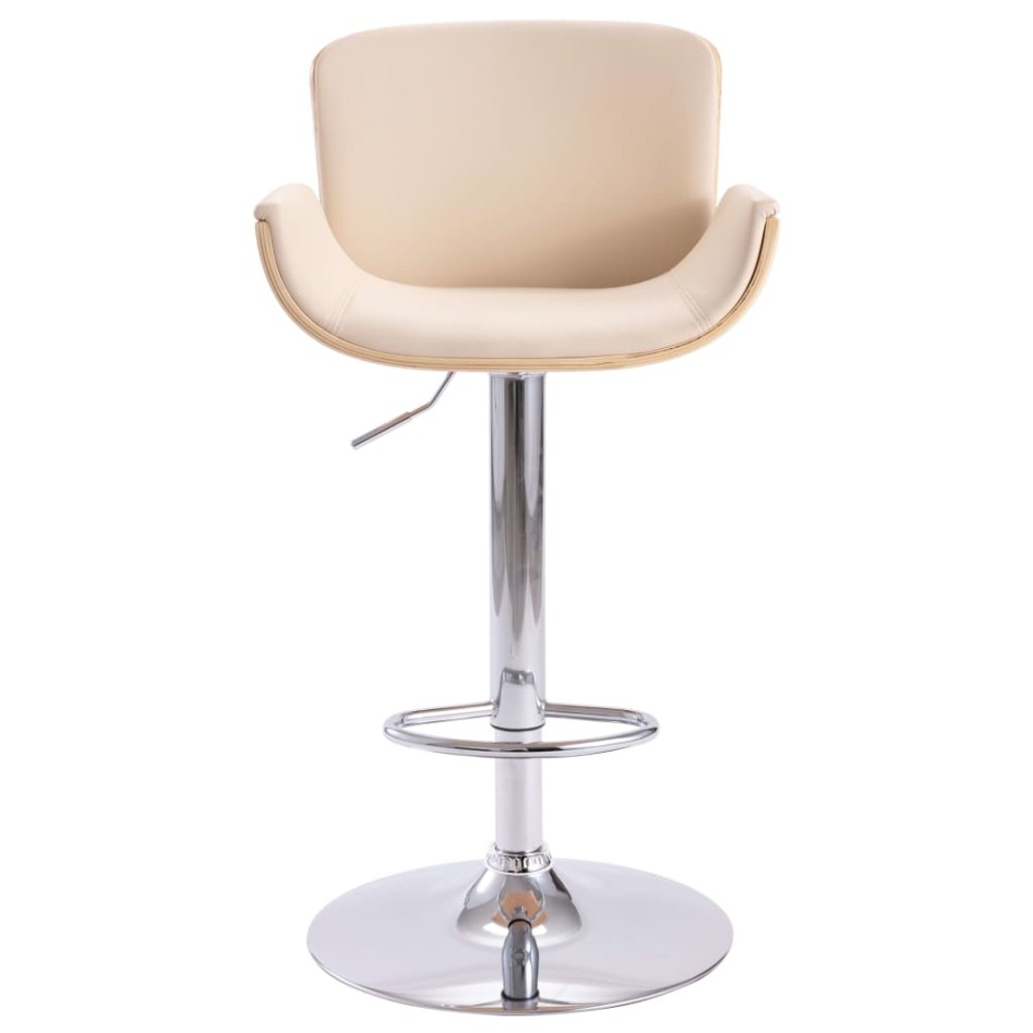 Taburete de cocina cuero sintético color