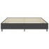 Estructura de cama Box Spring tela gris 200x200