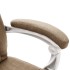 Silla de oficina de masaje de tela gris