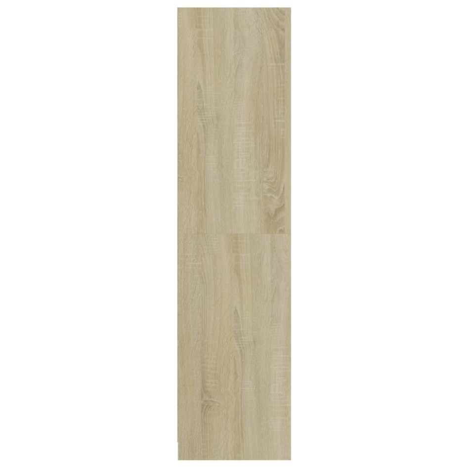 Armario madera contrachapada color roble Sonoma 100x50x200