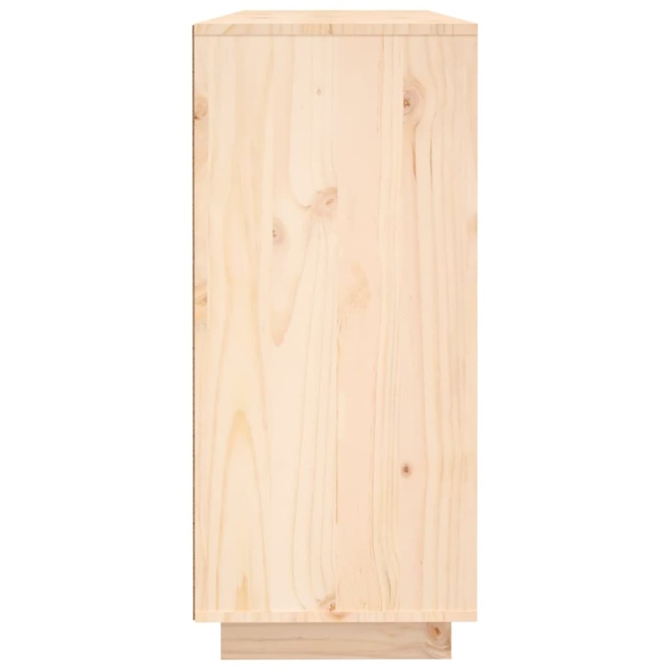 Aparador de madera maciza de pino 120x35x80