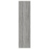 Armario con cajones contrachapado sonoma gris 50x50x200