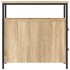 Mesitas noche 2 uds madera ingeniería roble Sonoma 30x60x60