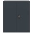 Armario archivador de acero gris antracita 90x40x105