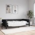 Sofá cama tela negro 100x200