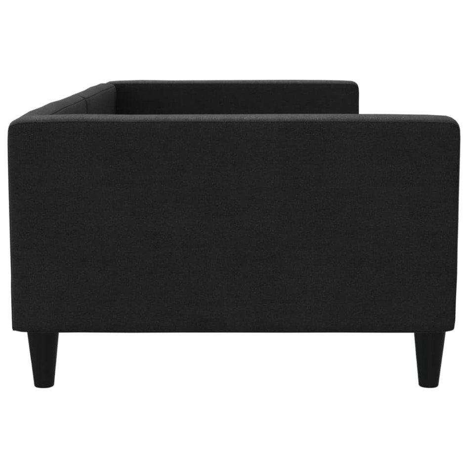 Sofá cama tela negro 100x200