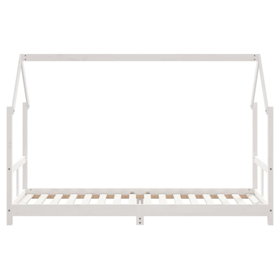 Estructura de cama para niños madera de pino blanco 80x200