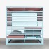 Cama Balinesa reclinable, modelo Blue Simae