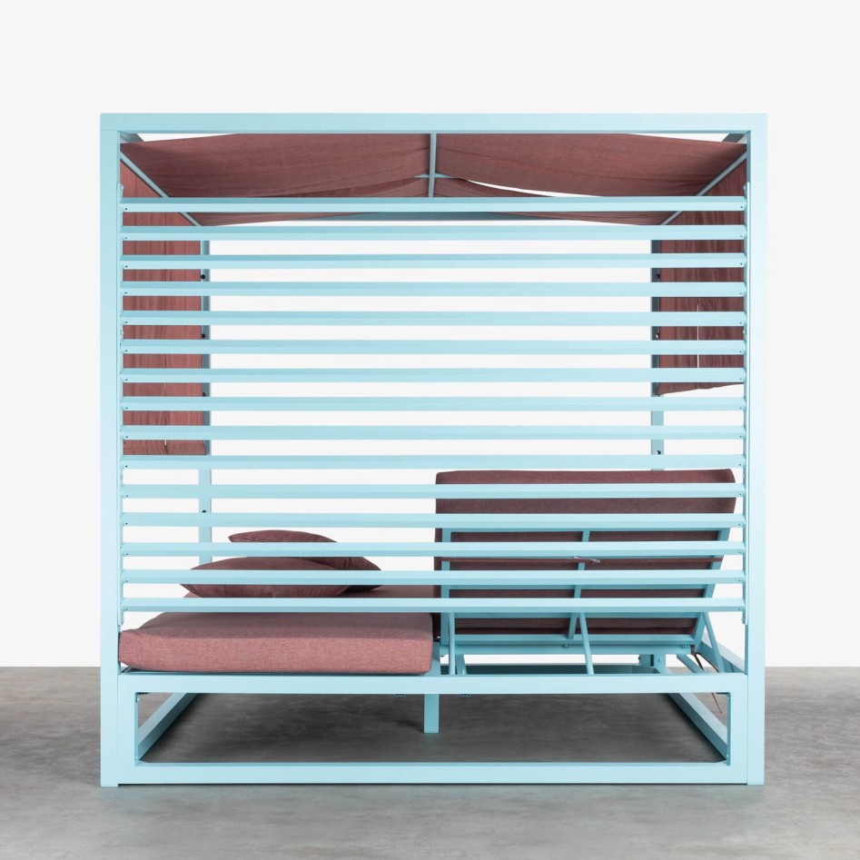 Cama Balinesa reclinable, modelo Blue Simae