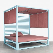 Cama Balinesa reclinable, modelo Blue Simae