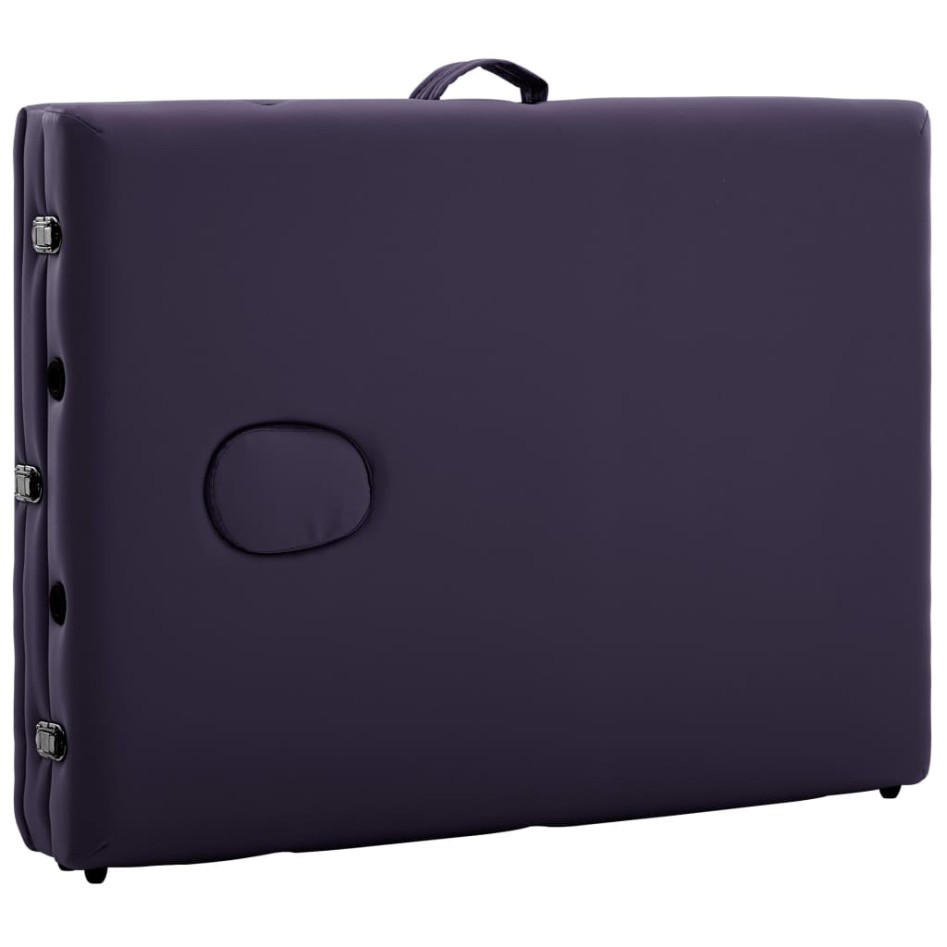 Camilla de masaje plegable 3 zonas madera