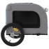 Remolque de bicicleta mascotas hierro tela Oxford azul
