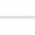 Cerca de alambre de acero galvanizado verde 1,4x25