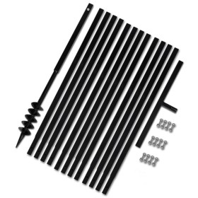 Taladro De Tierra Con Mango 80 mm Con Tubo De Extensión 13 M