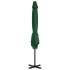 Sombrilla de jardín con base portátil