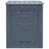 Compostadores de jardín 2 unidades gris 520 L 60x60x73