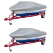 Cubierta para barco 2 unidades gris 610-671x254 cm