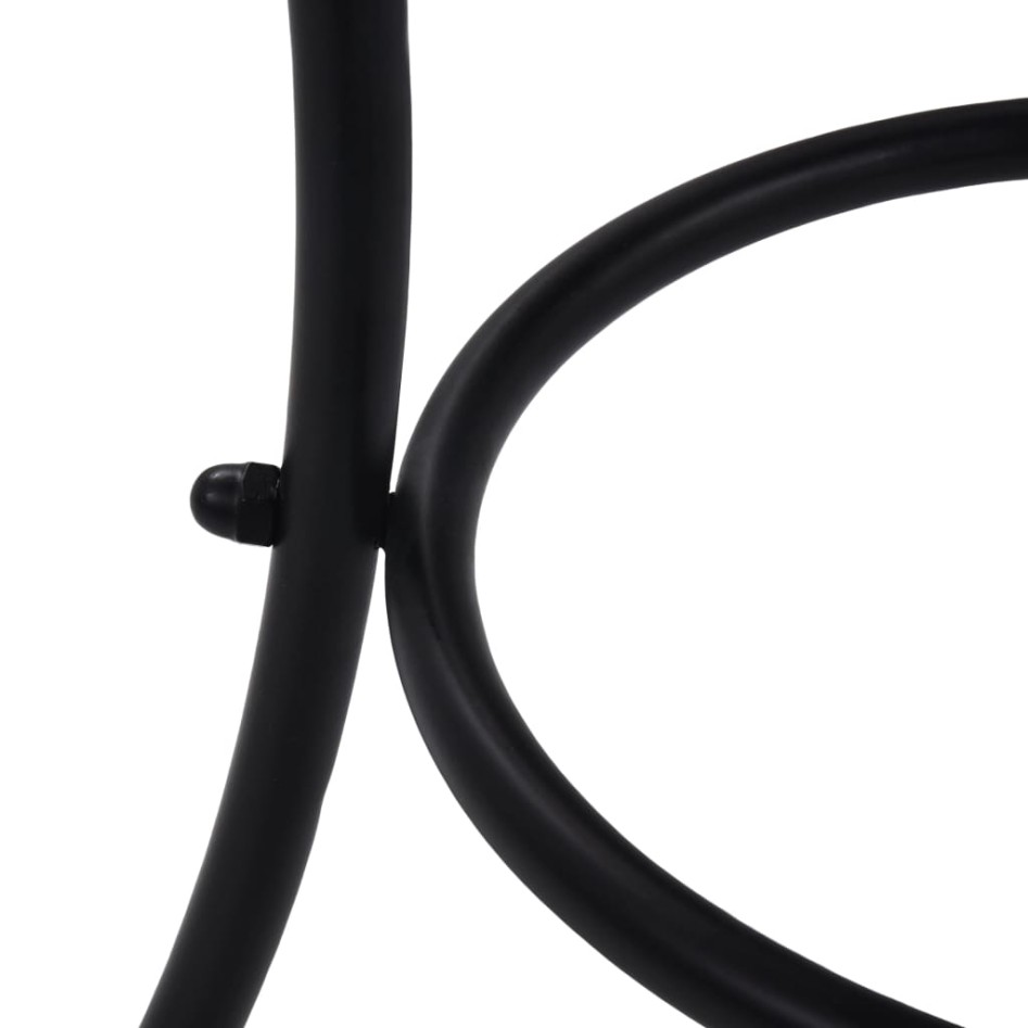 Mesa y sillas de bistró 3 piezas mosaico cerámica azul y