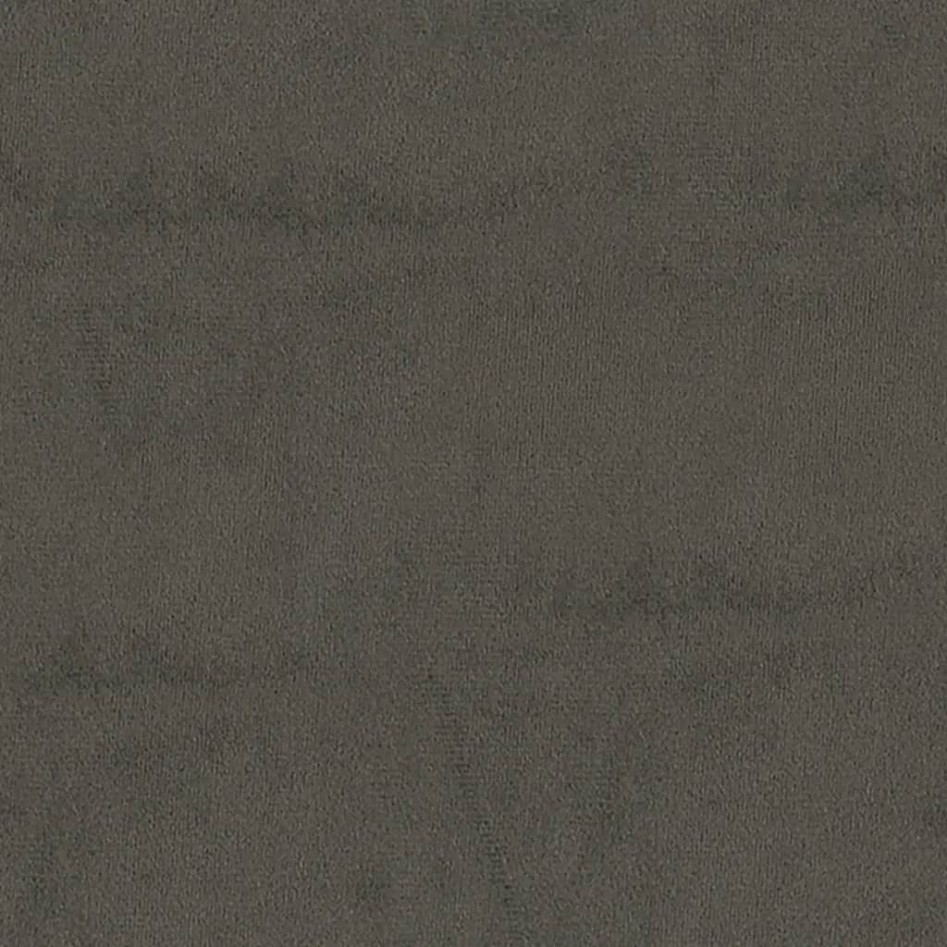 Sillas de comedor giratorias 2 unidades terciopelo gris