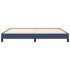 Estructura de cama de tela gris taupe azul 200x200