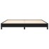 Estructura de cama tela gris claro 200x200