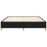 Estructura de cama tela gris claro 180x200