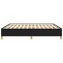 Estructura de cama tela gris claro 180x200