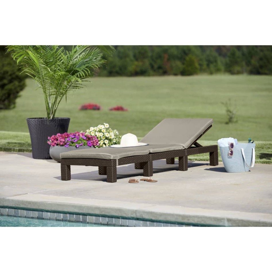 Keter Tumbona con cojín Daytona