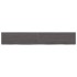 Encimera de baño madera tratada marrón oscuro 180x30x(2-6)