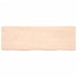 Encimera de baño madera maciza sin tratar 180x60x(2-4)