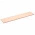 Encimera de baño madera maciza sin tratar 180x40x(2-4)