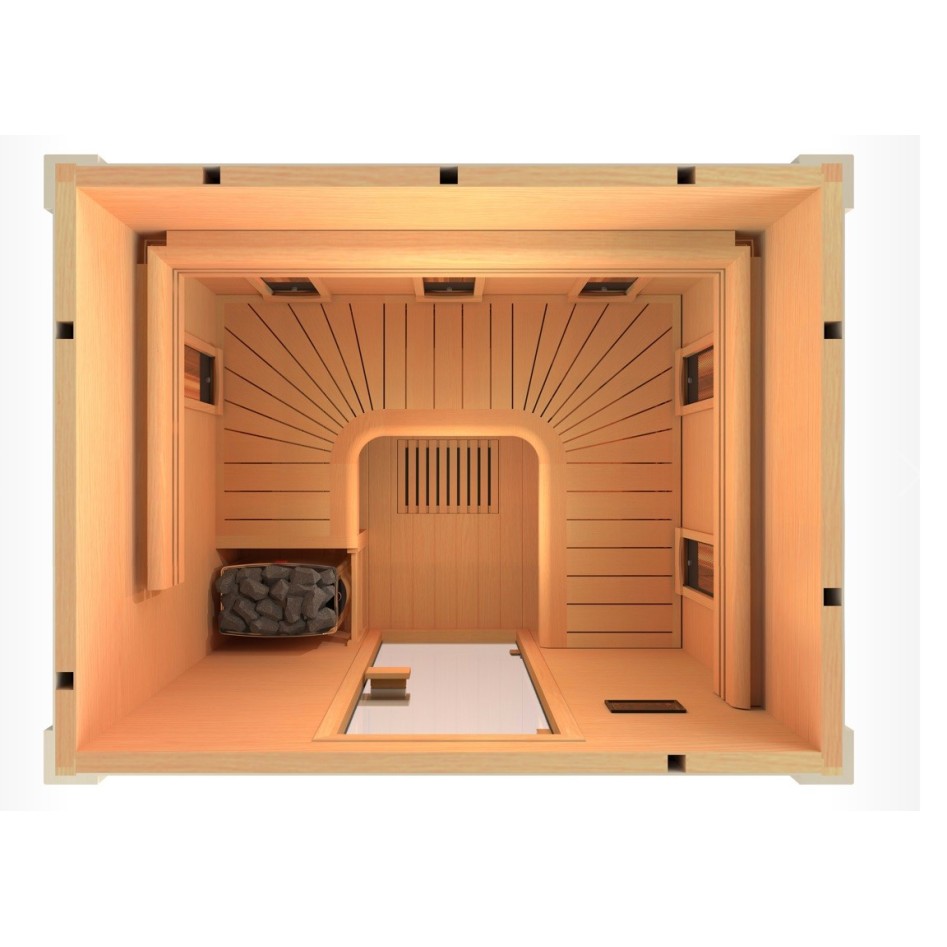 Sauna Hybrid 2022 Combi 4 Personas