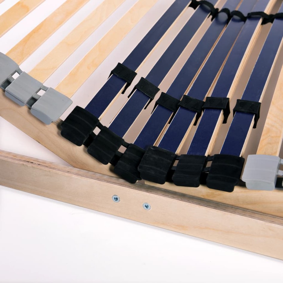 Somieres de cama 2 uds con 42 láminas 7 zonas 80x200