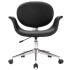 Silla de oficina giratoria de cuero sintético