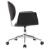 Silla de oficina giratoria de cuero sintético