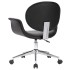Silla de oficina giratoria de cuero sintético