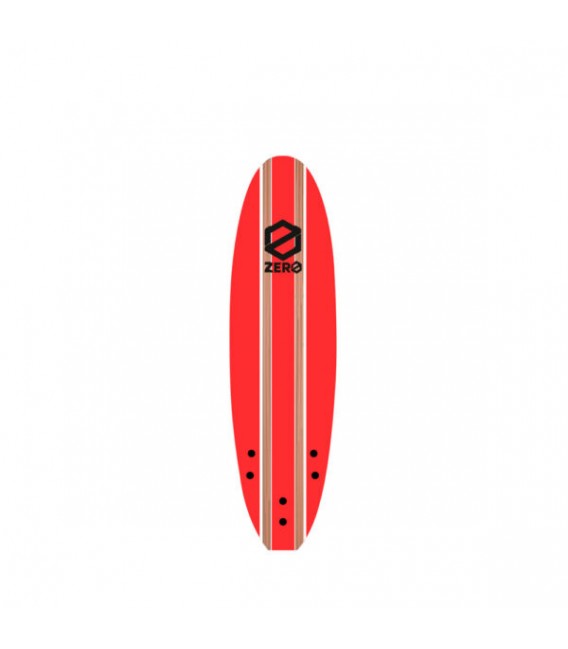 Tabla De Surf Blanda 5'5 Grom Zero Roja