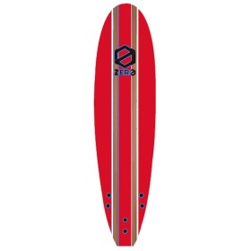 Tabla De Surf Blanda 6'2 Zero Roja