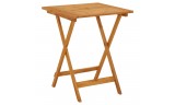 Mesa plegable de jardín de madera de acacia, Modelo Laci