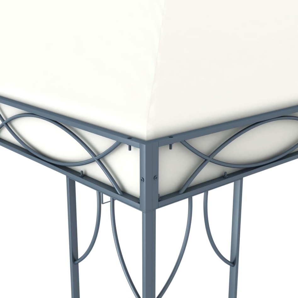 Cenador con tira de luces LED 300x300 cm